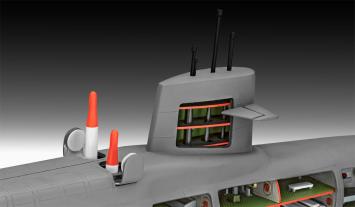 Revell 05185 S.S.B. Abraham Lincoln with Interior