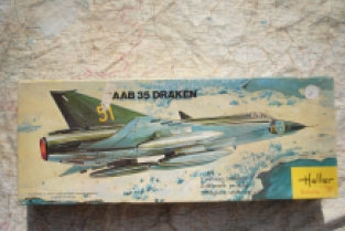 Heller 255 Saab 35 Draken