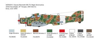 Italeri 1412 Savoia-Marchetti SM.79 Sparviero