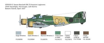 Italeri 1412 Savoia-Marchetti SM.79 Sparviero