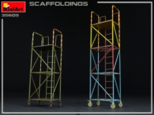 Mini Art 35605 SCAFFOLDINGS / Steigers.