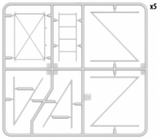 Mini Art 35605 SCAFFOLDINGS