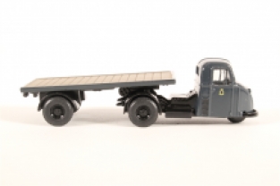 Oxford 76RAB011 Scammel Scarab Flatbad Trailer RAF