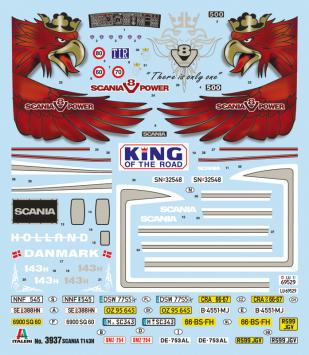 Italeri 3937 Scania T143H 6x2