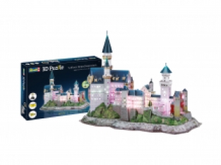 Revell 00151 Schloss Neuschwanstein 3D Puzzle - LED Edition