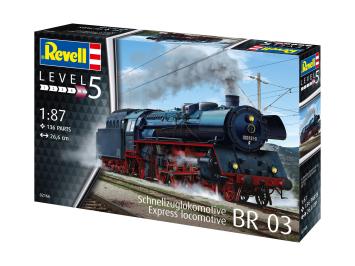 Revell 02166 Schnellzuglokomotive BR03