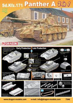 Dragon 7546 Sd.Kfz. 171 Panther Ausf. A