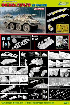 Dragon 6964 Sd.Kfz. 234/3 mit 7.5cm KwK '39-'45 Series Premium Edition