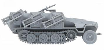 Zvezda 6243 Sd.Kfz. 251/1 Ausf. B Stuka zu Fuss