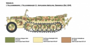 Italeri 6561 Sd.Kfz.10 Demag D7 with German Paratroops