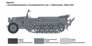 Italeri 6561 Sd.Kfz.10 Demag D7 with German Paratroops