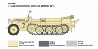 Italeri 6561 Sd.Kfz.10 Demag D7 with German Paratroops