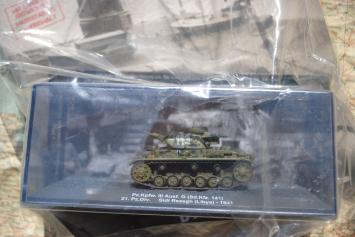 Atlas Editions BN22 Sd.Kfz.141 Pz.Kpfw.III Ausf. G Tank 21st Panzerdivisie Libië 1941