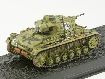 Atlas Editions BN22 Sd.Kfz.141 Pz.Kpfw.III Ausf. G Tank 21st Panzerdivisie Libië 1941