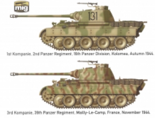 TAKOM 2104 Sd.Kfz.171 PANTHER Ausf.D with Zimmerit