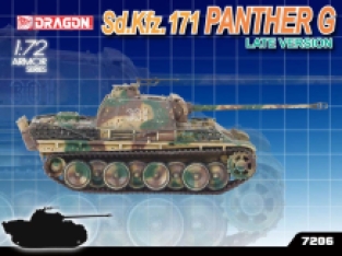 Dragon 7206 Sd.Kfz.171 PANTHER Ausf.G 'Late Version'