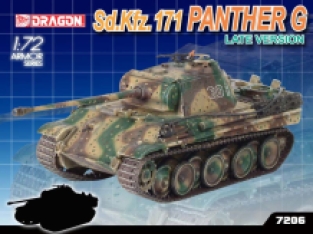 Dragon 7206 Sd.Kfz.171 PANTHER Ausf.G 'Late Version'