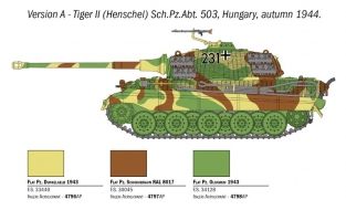 Italeri 15765 Sd.Kfz.182 Tiger II