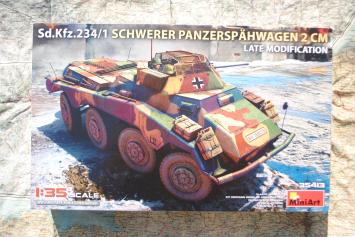 MiniArt 35413 Sd.Kfz.234/1 Schwerer Panzerspähwagen 2cm Late Modification