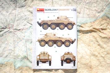 MiniArt 35413 Sd.Kfz.234/1 Schwerer Panzerspähwagen 2cm Late Modification