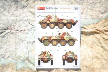 MiniArt 35413 Sd.Kfz.234/1 Schwerer Panzerspähwagen 2cm Late Modification