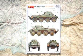 MiniArt 35413 Sd.Kfz.234/1 Schwerer Panzerspähwagen 2cm Late Modification