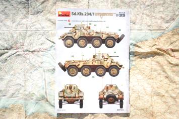 MiniArt 35413 Sd.Kfz.234/1 Schwerer Panzerspähwagen 2cm Late Modification