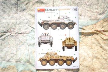 MiniArt 35413 Sd.Kfz.234/1 Schwerer Panzerspähwagen 2cm Late Modification
