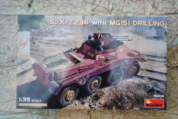 MiniArt 40014 Sd.Kfz.234 WITH MG151 DRILLING