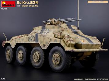 MiniArt 40014 Sd.Kfz.234 WITH MG151 DRILLING