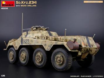 MiniArt 40014 Sd.Kfz.234 WITH MG151 DRILLING