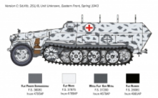 Italeri 7077 Sd.Kfz.251/8 Ambulance