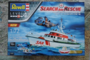Revell 05683 Search & Rescue 'Seenotrettungskreuzer BERLIN & SEAKING Mk.41 Helicopter