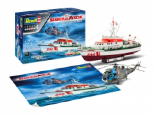 Revell 05683 Search & Rescue 'Seenotrettungskreuzer BERLIN & SEAKING Mk.41 Helicopter