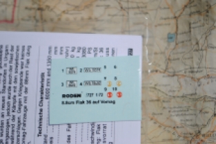 RODEN 727 Selbstfahrlafette auf Fahrgestell VOMAG 7 or 660 mit 8,8 cm Flak