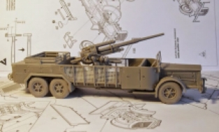 RODEN 727 Selbstfahrlafette auf Fahrgestell VOMAG 7 or 660 mit 8,8 cm Flak