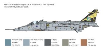 Italeri 1459 SEPECAT Jaguar GR.1 / GR.3 R.A.F.