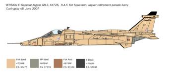 Italeri 1459 SEPECAT Jaguar GR.1 / GR.3 R.A.F.