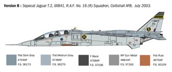 Italeri 1470 SEPECAT Jaguar T Mk.2 R.A.F. Trainer