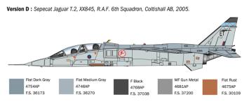 Italeri 1470 SEPECAT Jaguar T Mk.2 R.A.F. Trainer