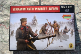 Strelets*R M126 Serbian Infantry in Winter Uniform WWI 
