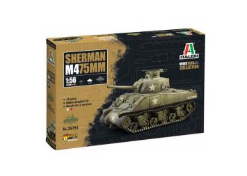 Italeri 25751 Sherman M4 75mm
