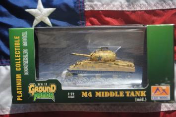 Easy Model 36253 Sherman M4 Middle Tank, U.S. Army, 4th Armoured Division