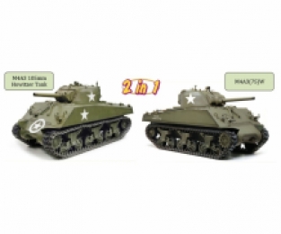 Dragon 75055 Sherman M4A3 105 HOWITZER TANK