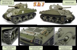 Dragon 75055 Sherman M4A3 105 HOWITZER TANK