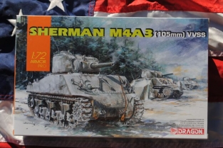 Dragon 7569 SHERMAN M4A3 105mm VVSS