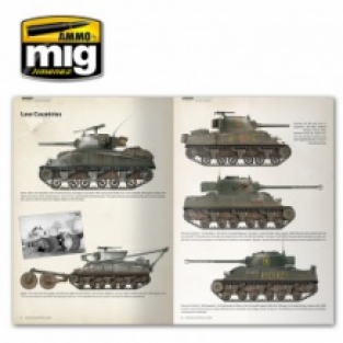 Ammo by MIG A.MIG 6080 SHERMAN - THE AMERICAN MIRACLE 'Camouflage Profile Guide'