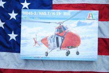 Italeri 1476 Sikorsky HO4S-3 / HAS.7 / H-19