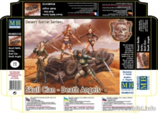 Master Box MB35122 Skull Clan - Death Angels - Desert Battle Series