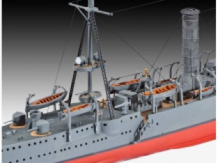 Revell 05001 SMS DRESDEN light Cruiser